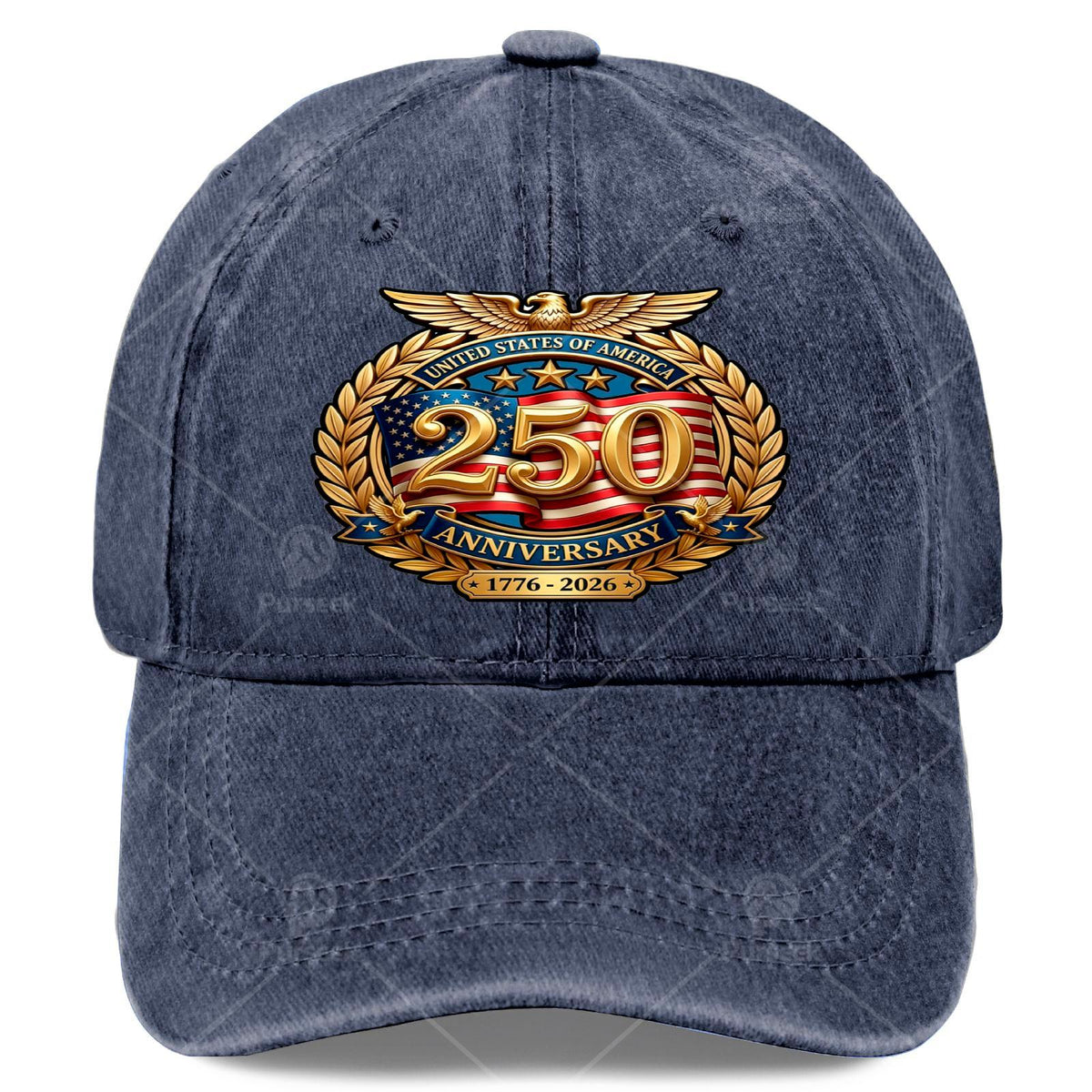 250th Anniversary of American Independence- Unisex American Flag Baseball