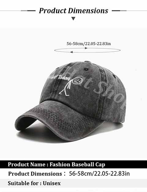 Casual Baseball Cap Featuring Fun Text And Character Designs, Perfect for Everyday Relaxed Outfits