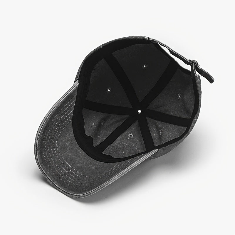 Adjustable Eagle Print Baseball Cap - Stylish Dark Blue Hip-Hop Sun Hat, Sun Cap | Eagle Design | Durable Headwear