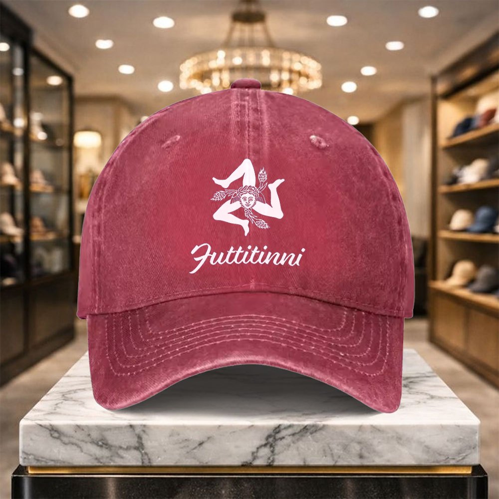 1 Versatile Casual Trinacria Baseball Cap with Adjustable Design, Suitable for Outdoor Sports and Everyday Casual Wear, a Casual Street Hat for Casual Outfits