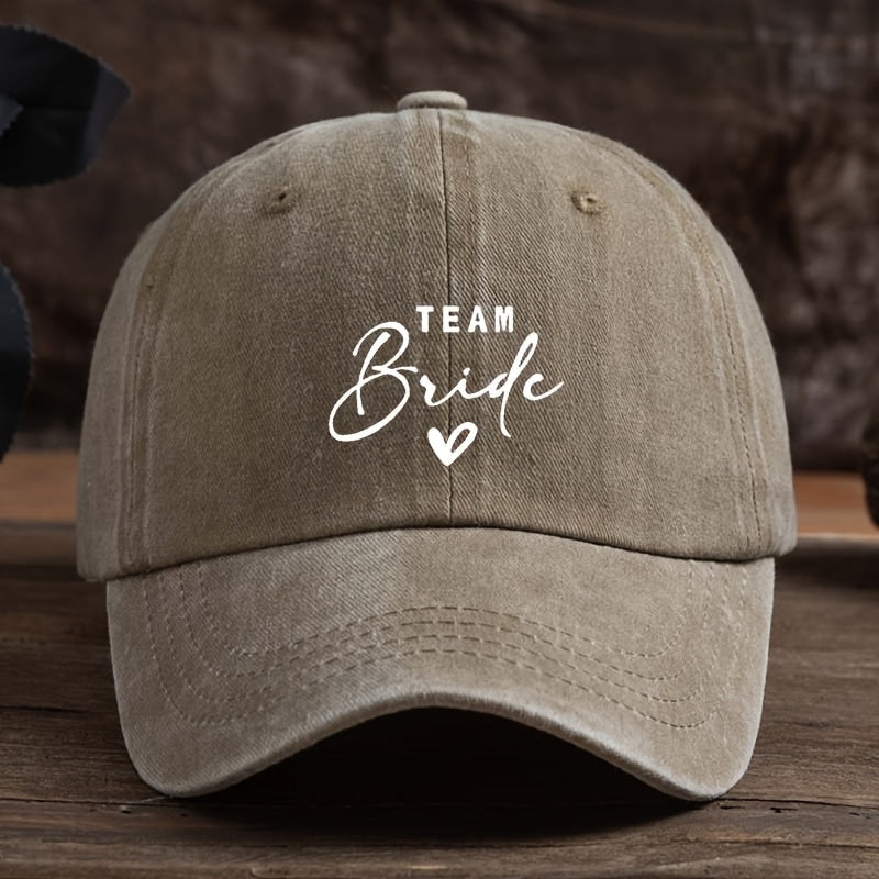 Fashion Letter Print Baseball Cap, Unisex Trendy Outdoor Sun Hat