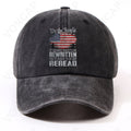 Men' & Women' Vintage Washed Cap with Front Chest Patch - Adjustable Hook & Loop Closure, Lightweight Suitable for Sports, Campus, Commute, Parties - Machine Washable Cap for Casual Wear ( Printing)