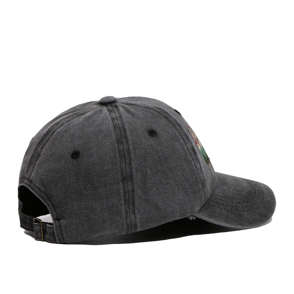 1pc Farm Animal Fun Cartoon Print Baseball Cap, Comfortable Breathable Sun Hat, Fashionable Cute Aesthetic Unisex Cap, Adjustable Size, Travel Hat, Pastoral Style Casual Hat, Suitable for Outdoor Picking, Farm Tour, Picnic, Dog Walking
