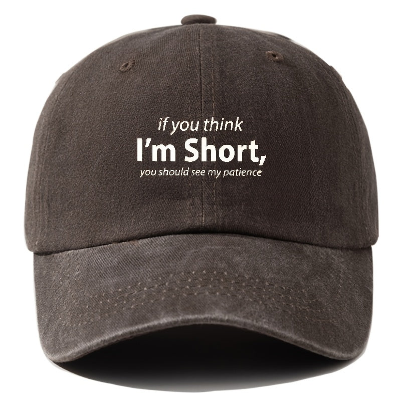 Men'S Baseball Cap Unisex Cartoon Print Adjustable Fashion Versatile Duckbill Hat Suitable for Outdoor Camping, Hiking, Fishing