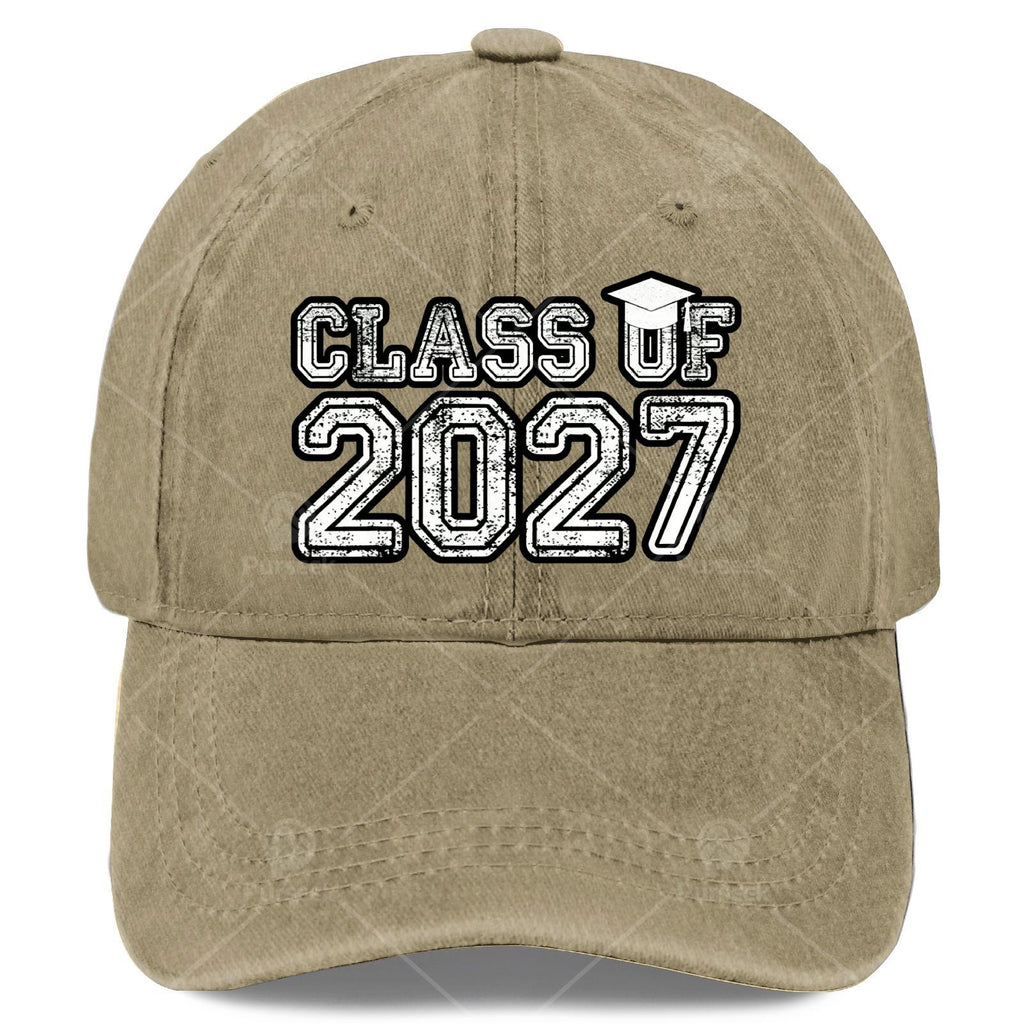 Vintage Baseball for The Class of 2027, Perfect for Unisex Graduation Celebrations