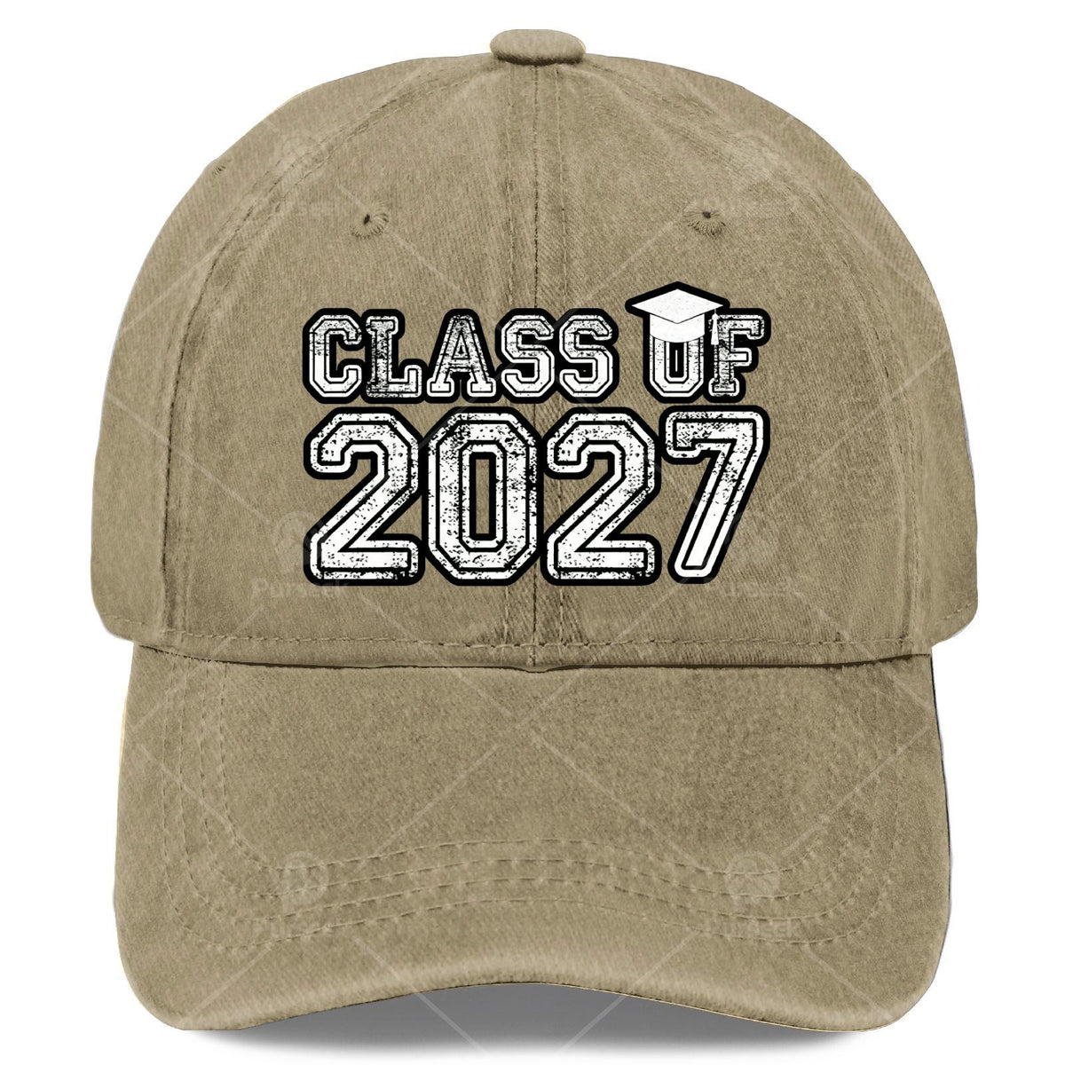 2027 Graduates Retro Baseball Cap - Vintage Unisex Graduation Gift Suitable for &, Machine Washable Cap with Pull String Closure, Retro for Prom, Graduation Parties, Events - Comfortable Cap for 2027 Year-Round