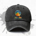 1pc, Adjustable Baseball Cap with Colorful Print, Lightweight Printed Craft Women'S Hat, Ideal Gift for Weddings, Parties, Birthdays, Men'S Trendy Hat, Fashion Casual, Unique Design, Personalized Choice, Showcasing Individual Charm