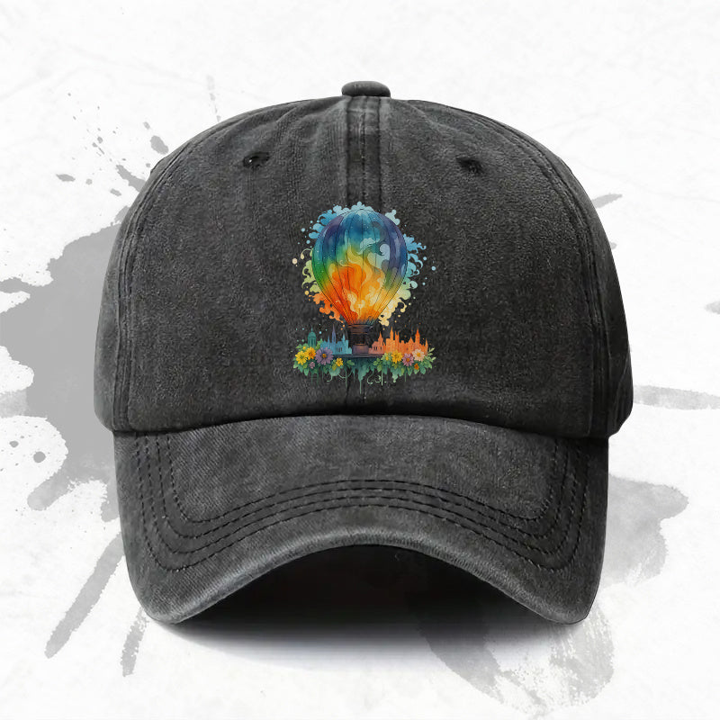 1pc, Adjustable Baseball Cap with Colorful Print, Lightweight Printed Craft Women'S Hat, Ideal Gift for Weddings, Parties, Birthdays, Men'S Trendy Hat, Fashion Casual, Unique Design, Personalized Choice, Showcasing Individual Charm