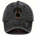 1 Stylish Vintage Baseball Cap - Neutral Letter Pattern, Versatile Adjustable Spire Design, Ideal For Leisure And Travel, Neutral Fashion Accessory For Everyday Wear