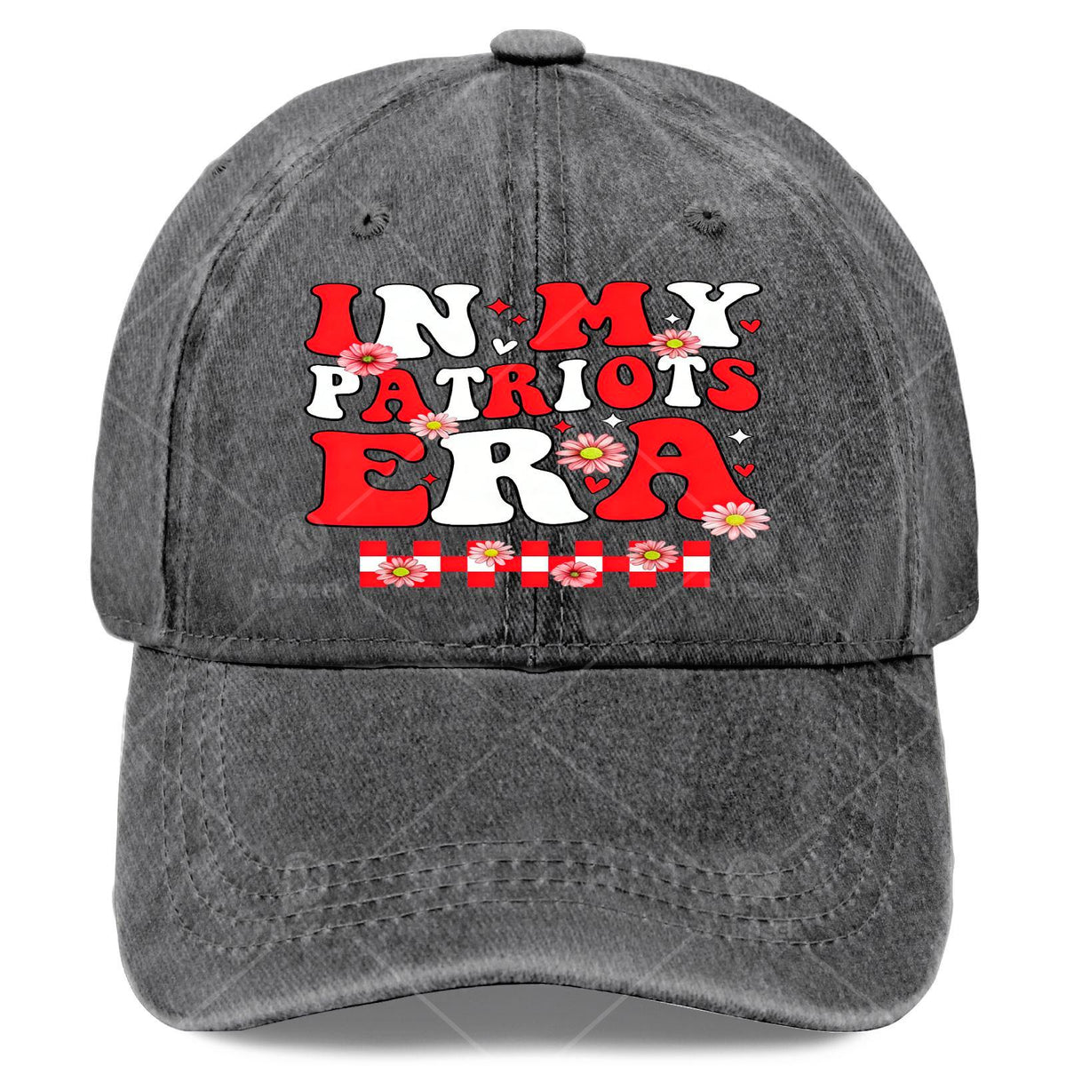 Patriot Era Duckbill Baseball Cap - Vintage Washed Unisex Adjustable Cap with Retro Print, Machine Washable Suitable for Men & Women, Washed Aesthetic for Casual Wear,, Themed Events