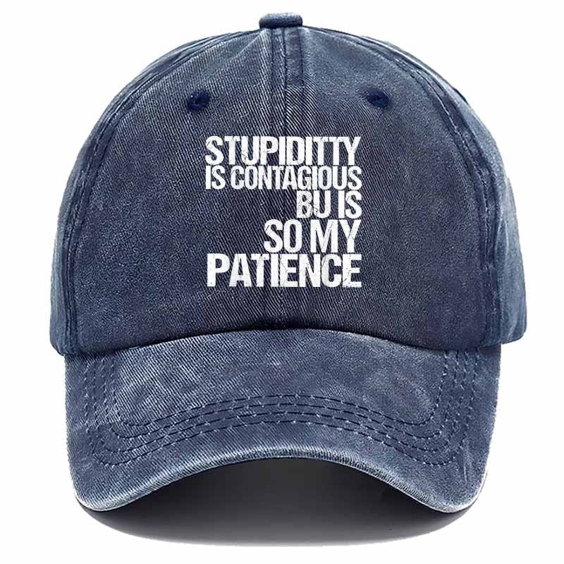 A Trendy Baseball Cap with White Letters on a Dark Background, Perfect for Street Style And Personal Expression