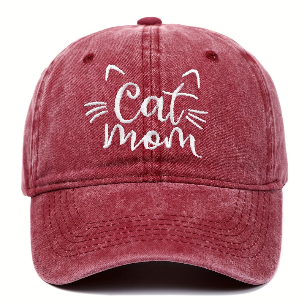 Women'S Adjustable Baseball Cap with a Cartoon Theme, Suitable for Outdoor Wear And Birthdays, Featuring a Hand-Washable Design