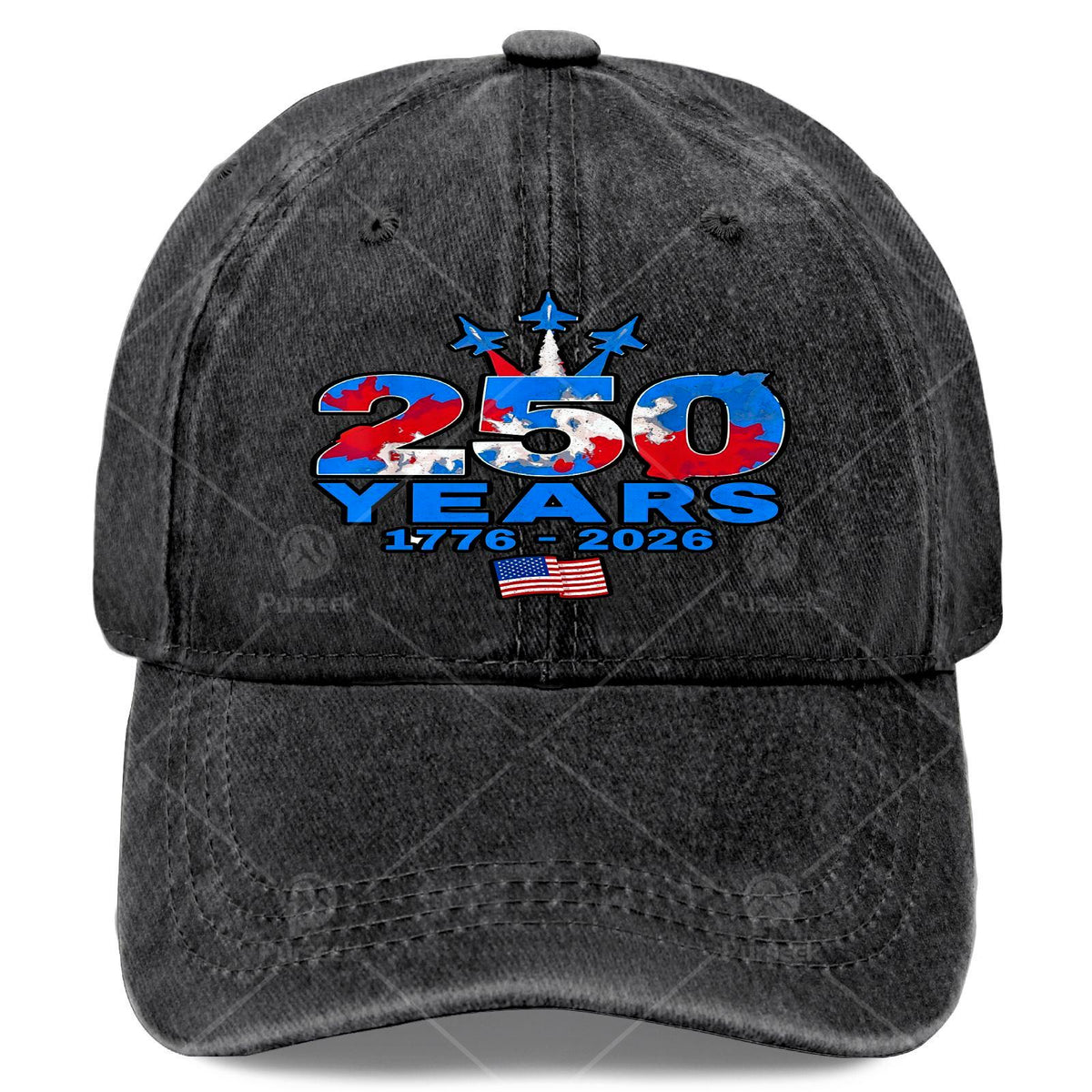 US 250th Anniversary 1776-2026 Patriotic Baseball - Retro Full-Body Flag Print Suitable for 4th of, Semiquincentennial Commemorative Hat, Unisex for &, Historical for Independence Day Gifts