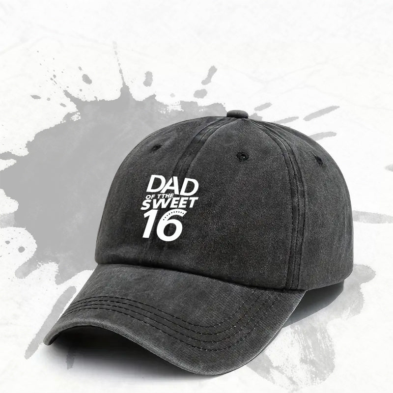 1P 1pc, "Dad" Adjustable Baseball Cap, Lightweight Printed Women's Hat, "trendy" Men's Fashion Cap, an Ideal Gift for Weddings, Parties, and Birthdays