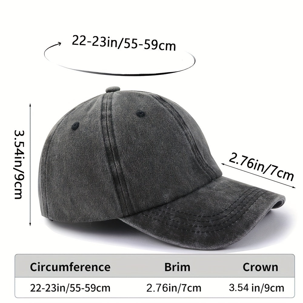 Men And Women Camping Additions, Fun Camping Hats, Adjustable Happy Camping Life Decorative Baseball Caps, Hiking And Camping Gifts for Parents, Grandparents, And Friends