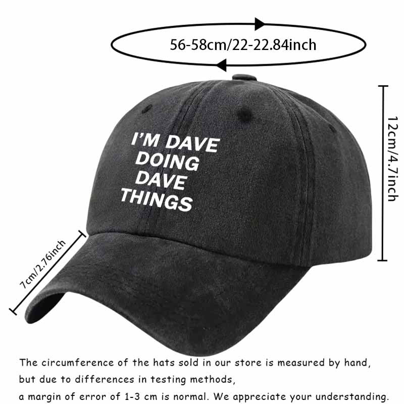 Casual Letter Print Baseball Cap, Embellished with Unique Letters, Ideal for Casual Attire And Suitable for Both Men And Women.