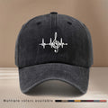 Baseball Cap with Musical Note Pattern, Easy-Going And Lightweight Hip-Hop Hat, Unisex Casual Hat, Suitable for Vacation Travel, Dinner Parties, Camping, Comfortable And Personalized Duckbill Cap, Curved Brim Makes Face Look Smaller
