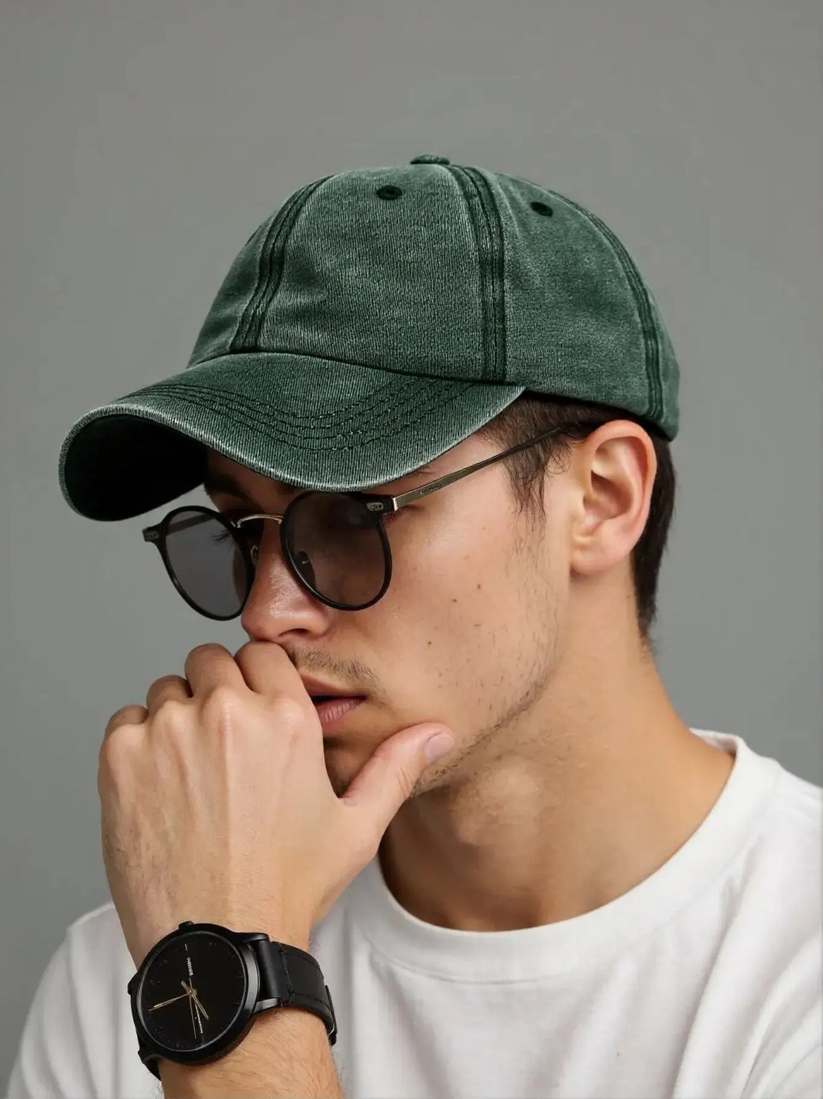 Men'S Cap Featuring a Sunset Palm Tree Design, Perfect for Casual Wear And Outdoor Activities at The Beach. This Stylish Baseball Hat Is Adjustable And Comes in Various Styles