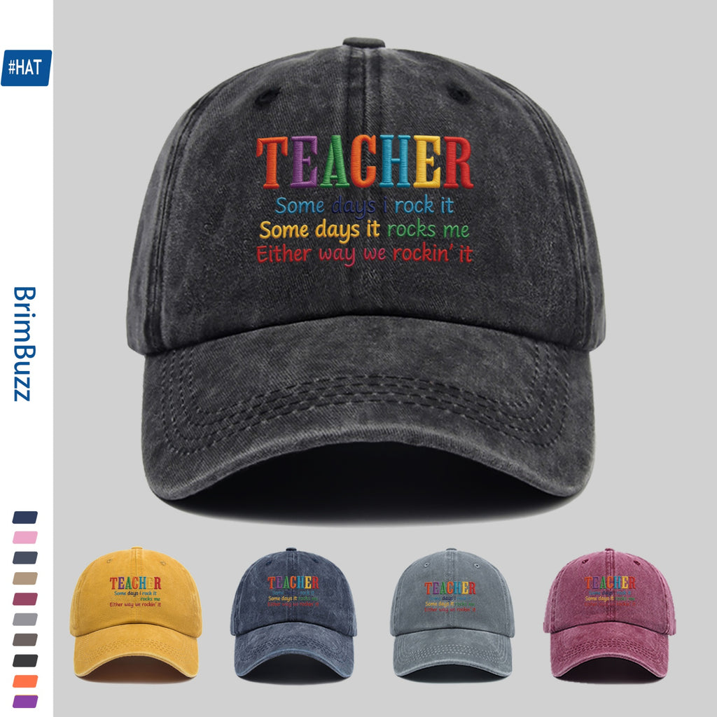 1 Vintage Baseball Cap with Letter Print and Adjustable Strap - Lightweight and Suitable for All Seasons, Non-stretch Buckle Hat, Ideal for Skateboarding, Casual Wear, Parties, and Vintage Dad Hats