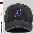 1pc Mother's Day Gift Gorgeous Butterfly Print Baseball Cap Comfortable Breathable Adjustable Size Youth Couple Skateboard Cap Beach Sunshade Seaside Party Travel Suitable for Playing Badminton, Golf, and Other Indoor Sports Suitable as a Birthday Ho