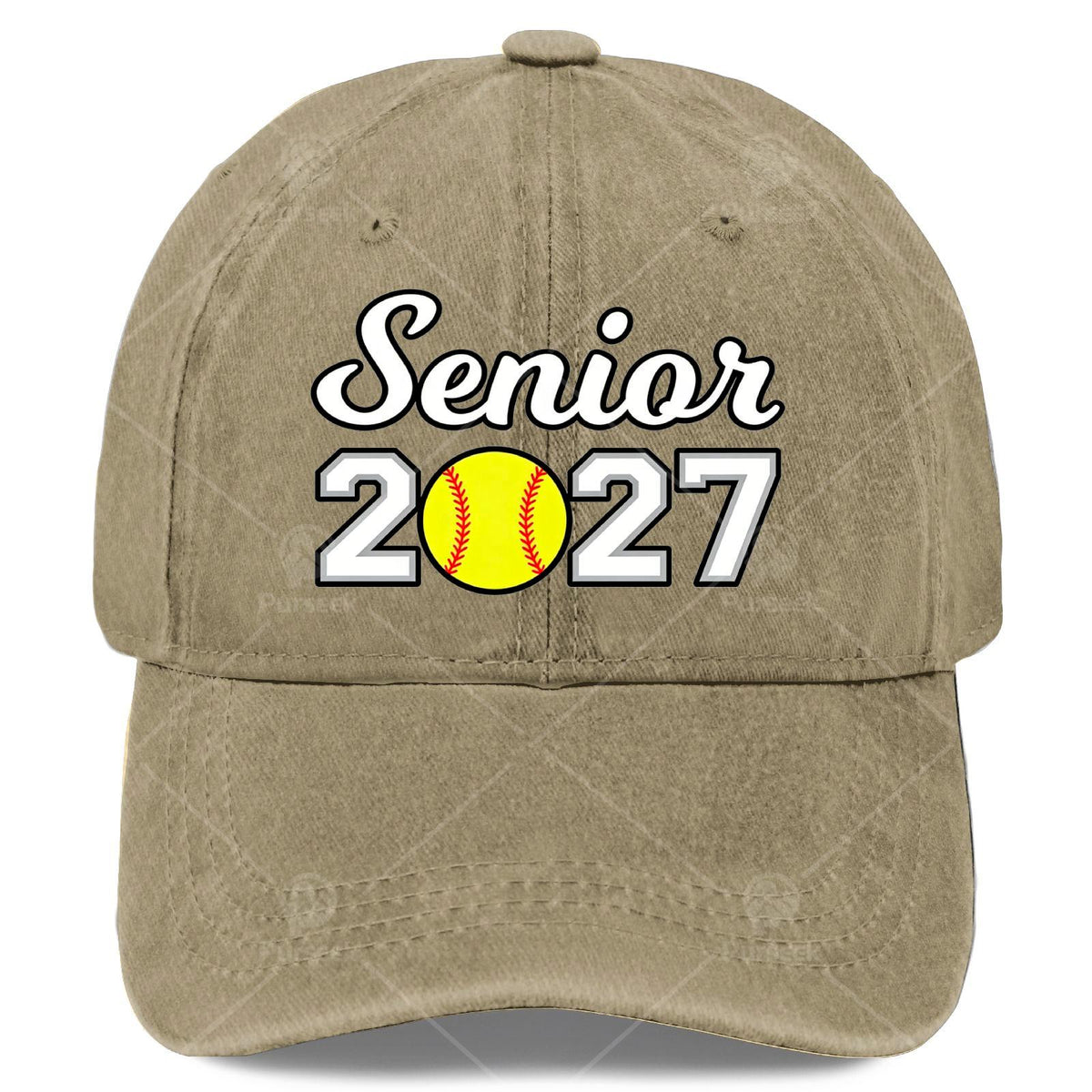 2027 Softball Graduating Class Graduation Cap, Unisex Fashionable Style