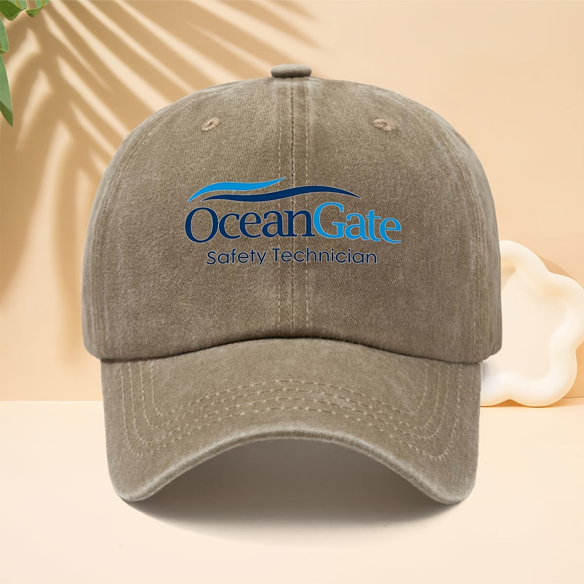 OanGate Security Technician Vintage Washed Baseball Cap, Internet Meme Culture Curved Brim Hat, Trucker Hat for Men and Women, Unisex  Trendy Hip-Hop Hat, Designed to Play on Memes to Showcase Personality, Suitable for Streetwear and Casual Outfits