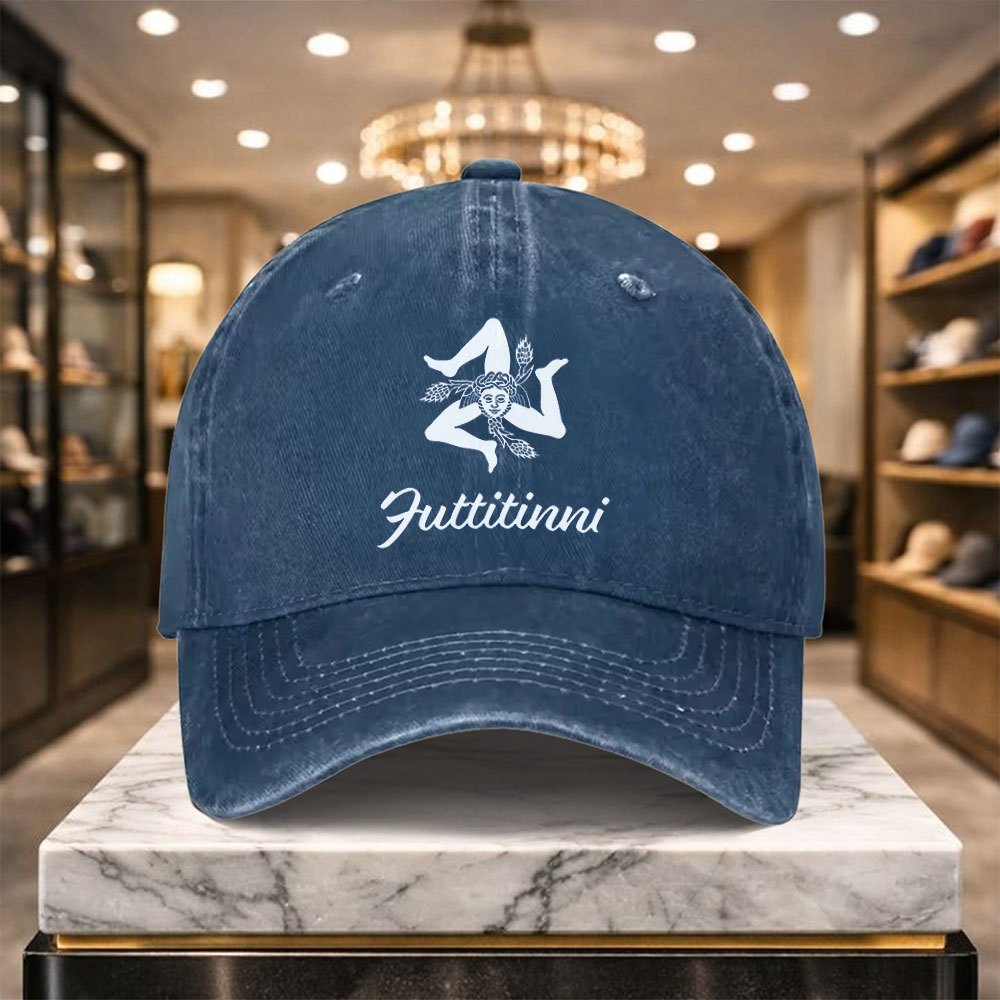 1 Versatile Casual Trinacria Baseball Cap with Adjustable Design, Suitable for Outdoor Sports and Everyday Casual Wear, a Casual Street Hat for Casual Outfits