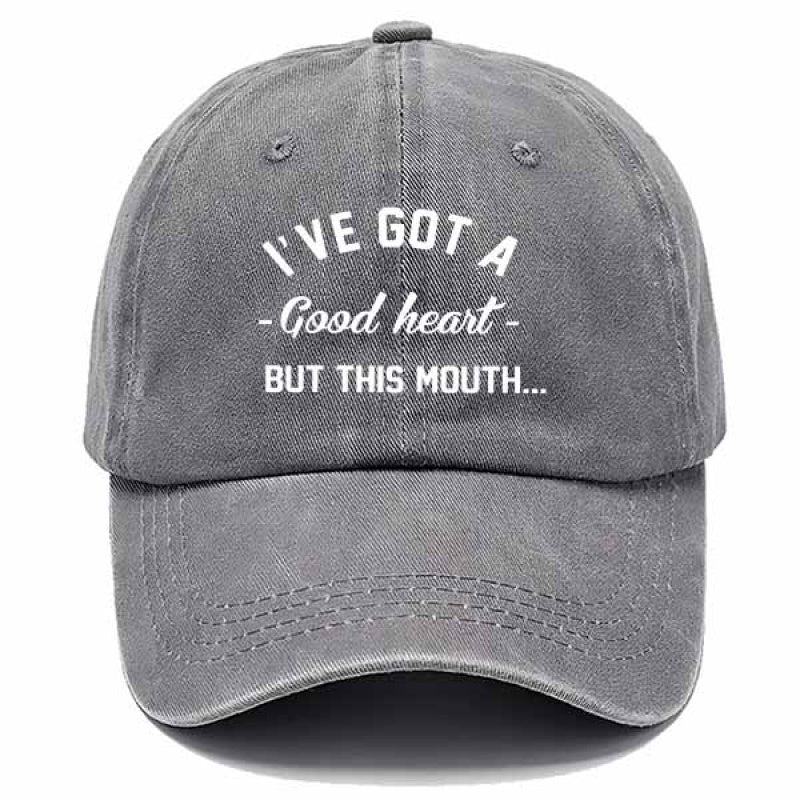 Trendy Baseball Cap with English Slogan Design, Eye-Catching for Daily Outings