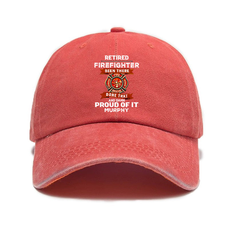 Washed Distressed Printed Baseball Cap Adult Washed Distressed All-Match Style Letter Printed Soft Top Baseball Cap Men Women Outdoor Universal Sun Hat