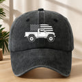 Men'S Summer Casual Washed Baseball Cap, Lightweight Adjustable Outdoor Sun Hat for Everyday