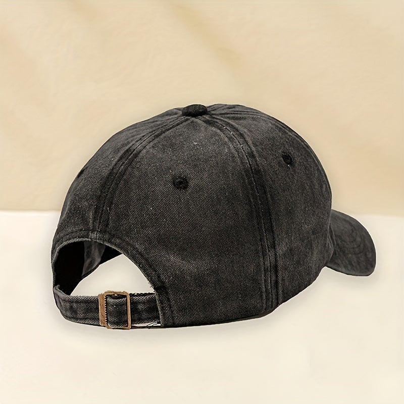 1 Unisex Y2K Style MIMI Washed Baseball Cap, Suitable for Outdoor Sports and Daily Wear