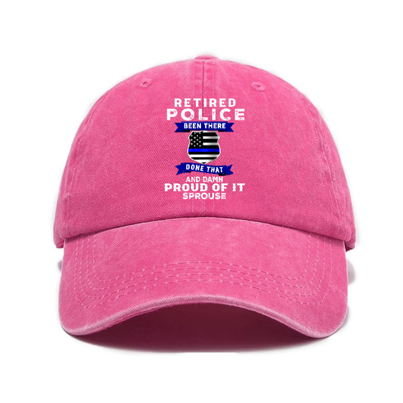1 Washed Distressed Printed Baseball Cap, Adult Trendy Vintage Washed Distressed Simple Style Letter Print Soft Top Baseball Cap, Unisex Baseball Cap