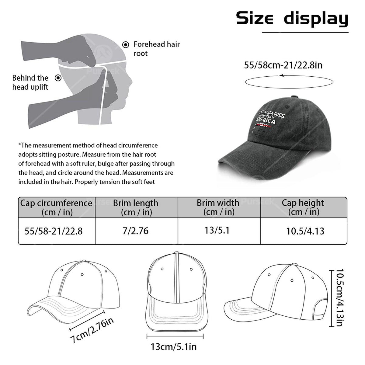Canadian-Themed Retro Baseball Cap, Suitable for Hockey And Independence Day - Lightweight And Unisex, Printed with Canadian Slogans And Featuring an All-Over Maple Leaf Pattern, Ideal As a Christmas Gift, for Events, And for Everyday Casual Wear