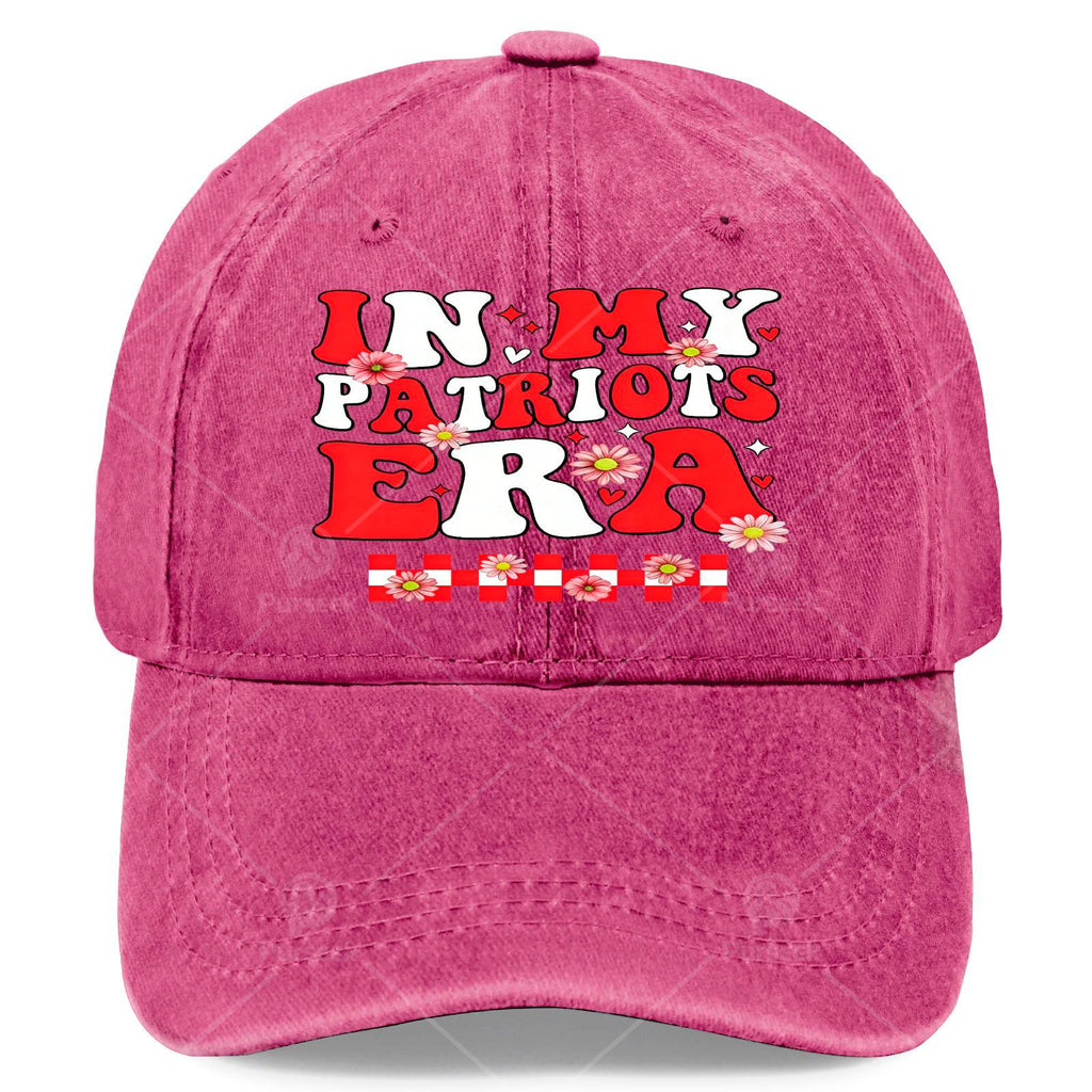 Patriot Era Duckbill Baseball Cap - Vintage Washed Unisex Adjustable Cap with Retro Print, Machine Washable Suitable for Men & Women, Washed Aesthetic for Casual Wear,, Themed Events