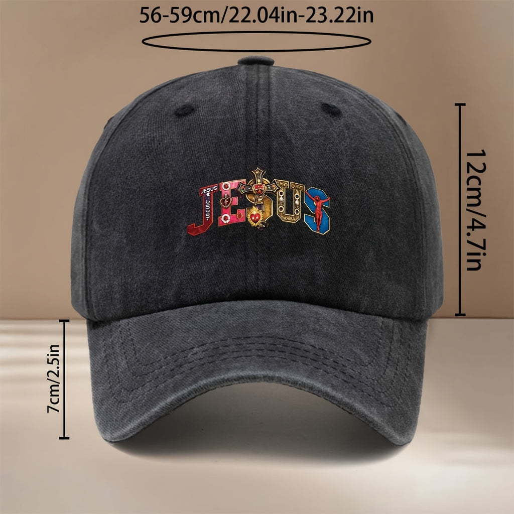 This Is a Baseball Cap with a Gemstone Pattern, Trendy, Comfortable, Adjustable Size, Duck Tongue Hat, Unisex, Lightweight, Personalized Curved Brim Hat, Suitable for Outdoor Sports, Dinners, Camping