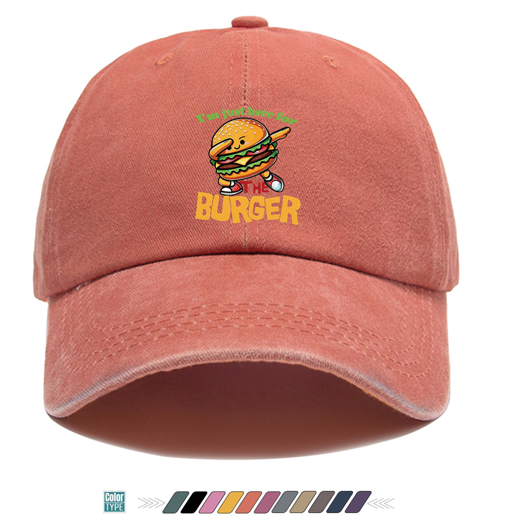 1pc 1pcs Hamburger Print Baseball Cap & Duckbill Hat Suitable for Outdoor Picnics, Travel, Parties, Daily Wear - Adjustable Unisex Breathable Sun Hat with Burger, Fun Gift for Men & Women, Creative Birthday Present for Hamburger Lovers