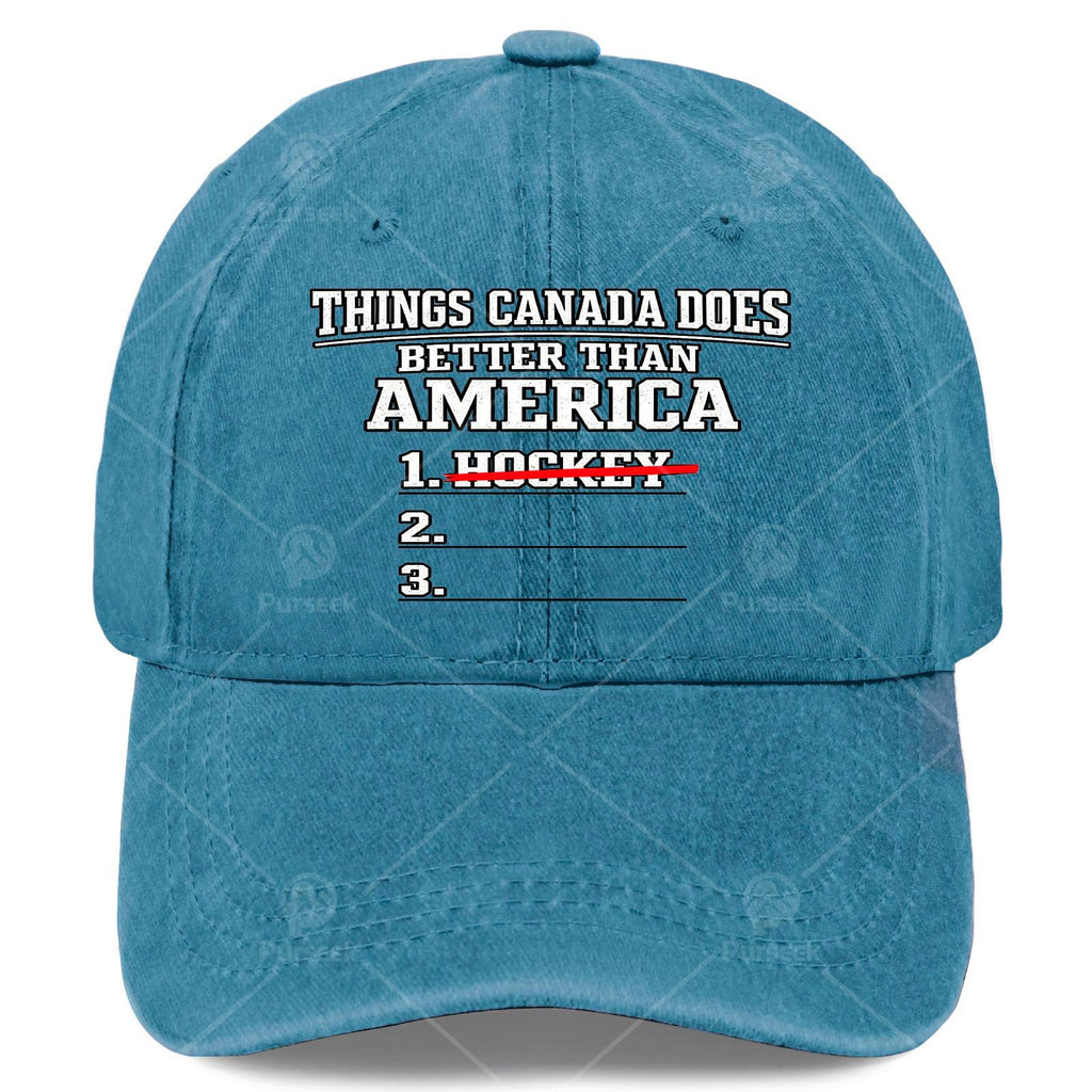 Canadian-Themed Retro Baseball Cap, Suitable for Hockey And Independence Day - Lightweight And Unisex, Printed with Canadian Slogans And Featuring an All-Over Maple Leaf Pattern, Ideal As a Christmas Gift, for Events, And for Everyday Casual Wear