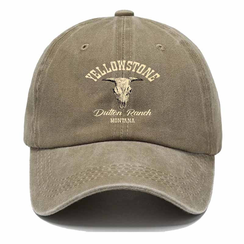 ' & ' Retro Western / Cowgirl Bull Head Baseball Cap - Rugged Ranch & Outdoor Hat Suitable for Ranch Life, Outdoor Adventures, Teacher Gifts, Graduation Events - Comfortable Cap with Bull Motif