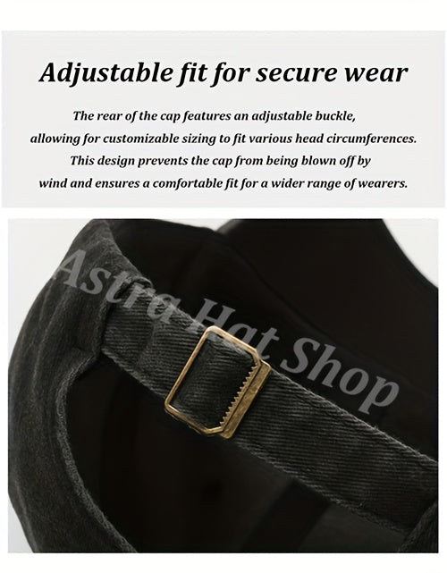 Streetwear Baseball Cap with Star-Shaped Pattern Text Below, A Rugged Style Of Street Wear