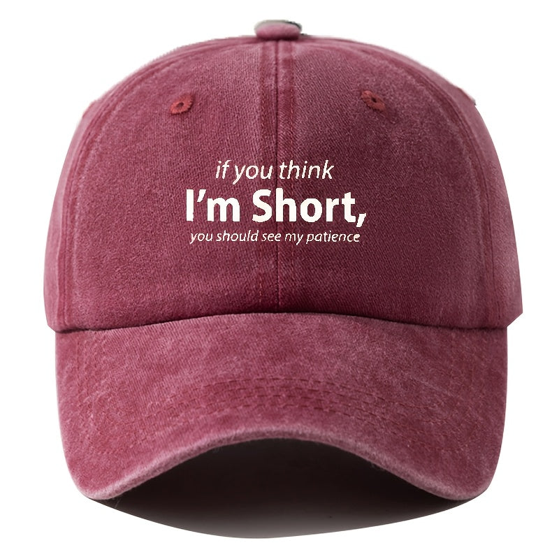 Men'S Baseball Cap Unisex Cartoon Print Adjustable Fashion Versatile Duckbill Hat Suitable for Outdoor Camping, Hiking, Fishing