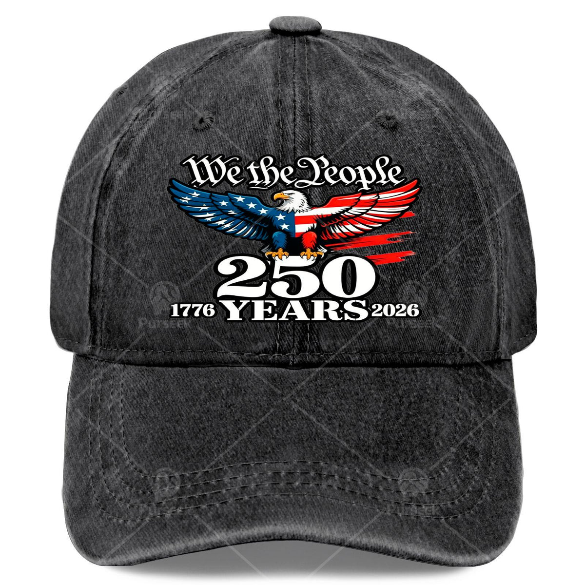 Men' & Women' 250th Anniversary Baseball Shirt (1776-2026) - Fourth of July Commemorative Pullover, Washed Retro Style Suitable for July 4th, Machine Washable History Apparel