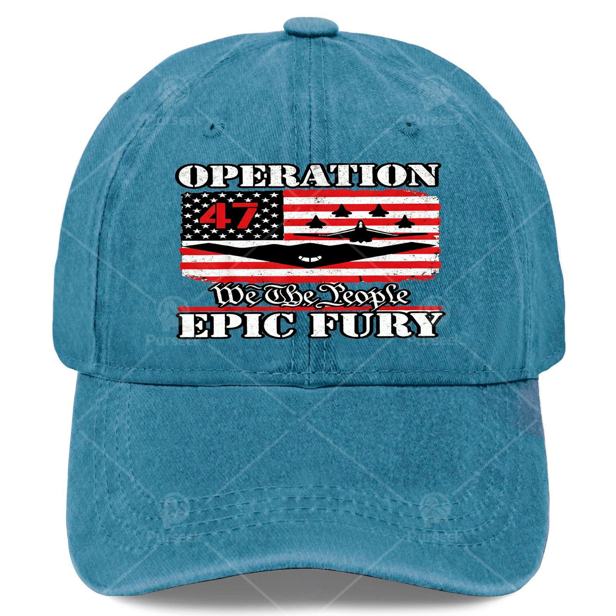 Vintage Baseball Cap with the Words "We The People" Printed on It- Lightweight and Washed, Suitable for Christmas, Games, and Independence Day Celebrations- Unisex Cap with an All-over Print, Ideal for Everyday Casual Wear and Themed Events