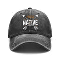 1pc Vintage Native American Indian Arrow Print Baseball - Adjustable Unisex Hat with Proud Native Design, Casual & Outdoor Wear for Men & Women, Arrowhead Graphic Suitable for, Gifts