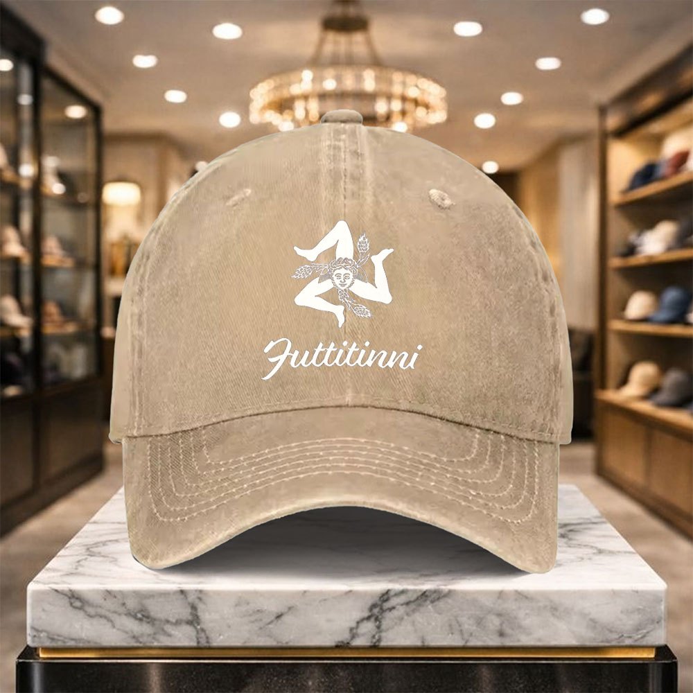 1 Versatile Casual Trinacria Baseball Cap with Adjustable Design, Suitable for Outdoor Sports and Everyday Casual Wear, a Casual Street Hat for Casual Outfits