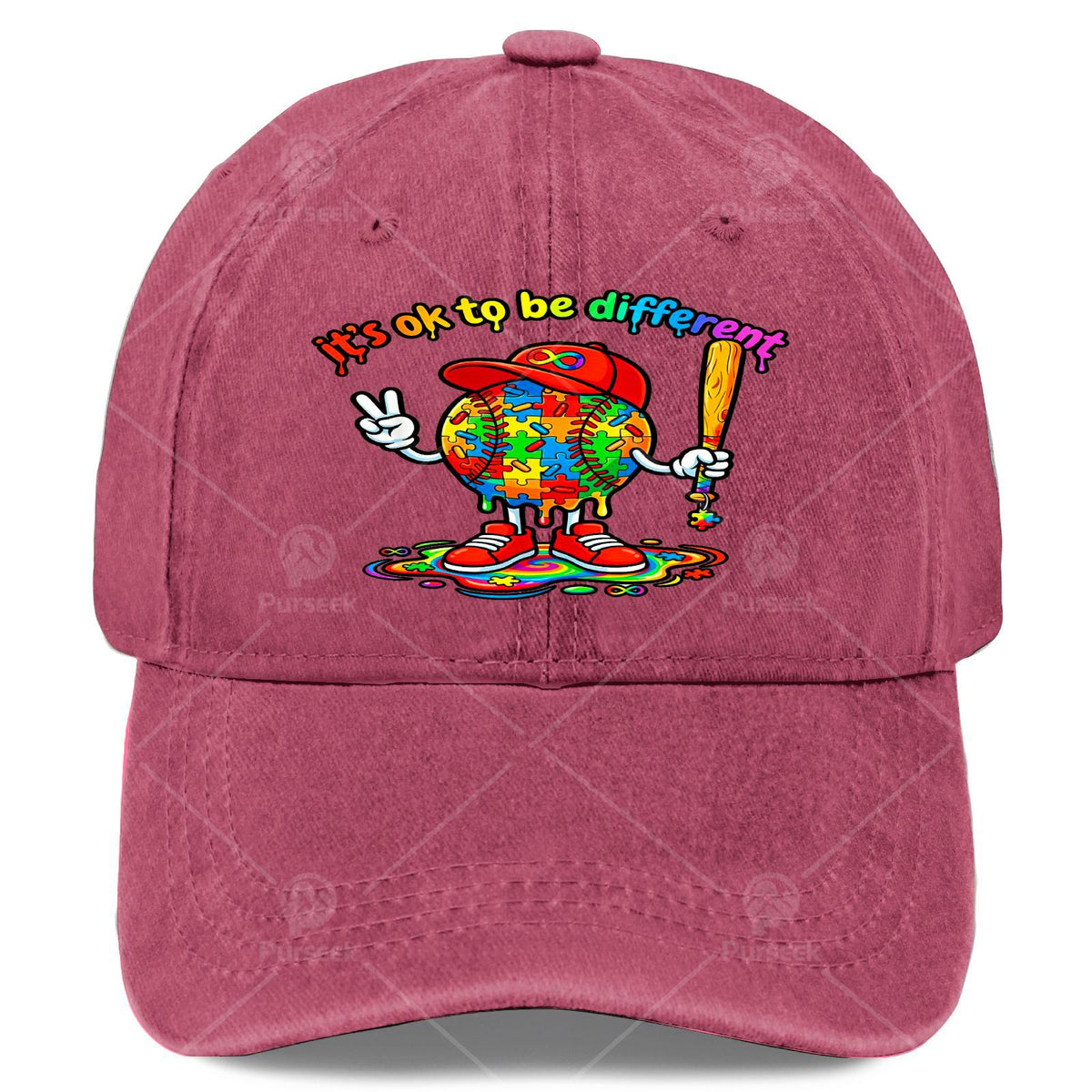 It'S Fine to Be Unique: Autism Awareness Baseball