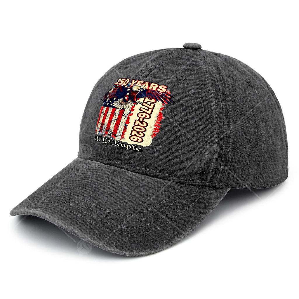Unisex Vintage American 250th Anniversary Baseball Jacket & Historical Top Hat - Lightweight Full-Print Suitable for 1776 Independence Day, 250 Years of History Commemorative Outfit, Machine Washable for 4th of Gifts and Casual Wear