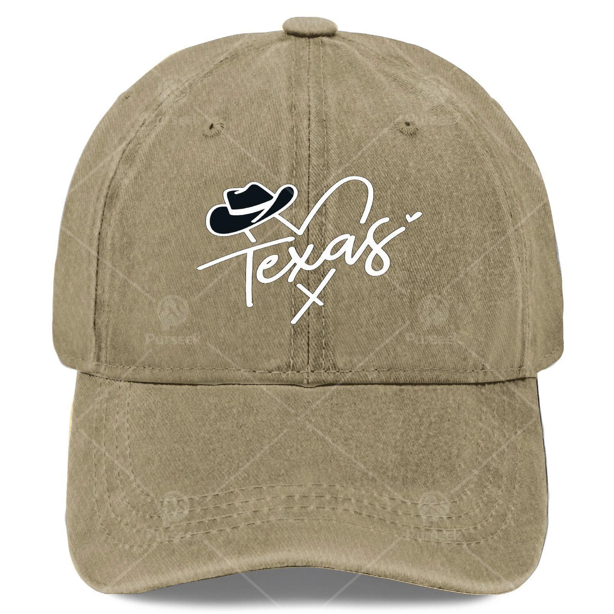 Texas Heart Hat State Pride Design Baseball Hat Unisex Fashion Washed