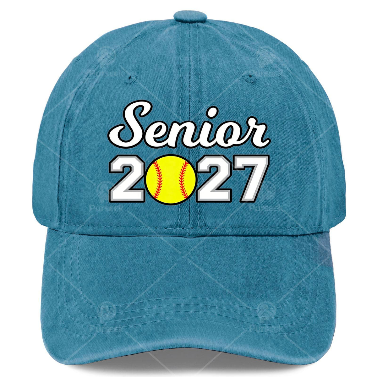 2027 Softball Graduating Class Graduation Cap, Unisex Fashionable Style