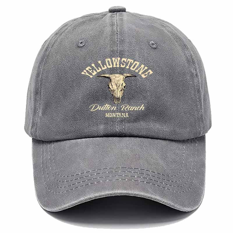 ' & ' Retro Western / Cowgirl Bull Head Baseball Cap - Rugged Ranch & Outdoor Hat Suitable for Ranch Life, Outdoor Adventures, Teacher Gifts, Graduation Events - Comfortable Cap with Bull Motif