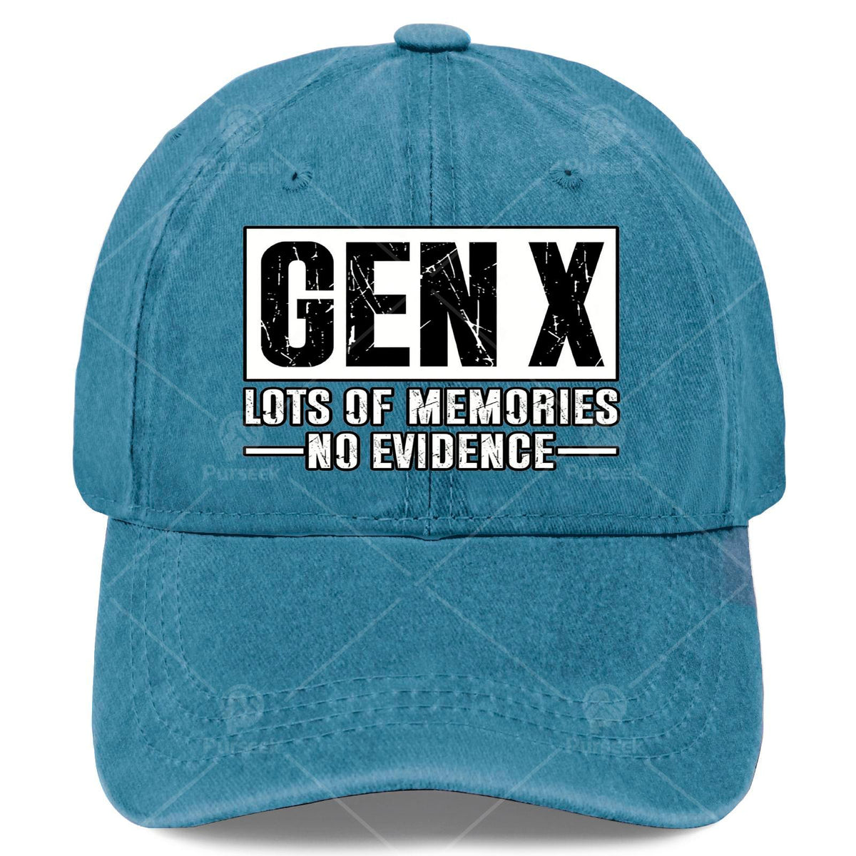 Unisex Stylish Washed Baseball with Plenty of Memories from Gen X, But No Proof